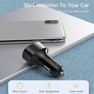 شارژر فندکی YESIDO Y46 FAST CHARGER