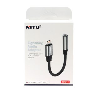 تبدیل Lightning به جک 3.5 میلی متری نیتو NITU NX17